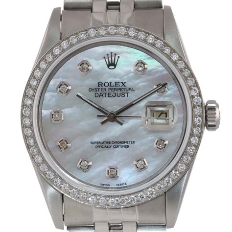 rolex datejust diamond numbers|rolex datejust 36mm diamond bezel.